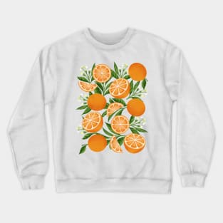 Orange Fruit Crewneck Sweatshirt